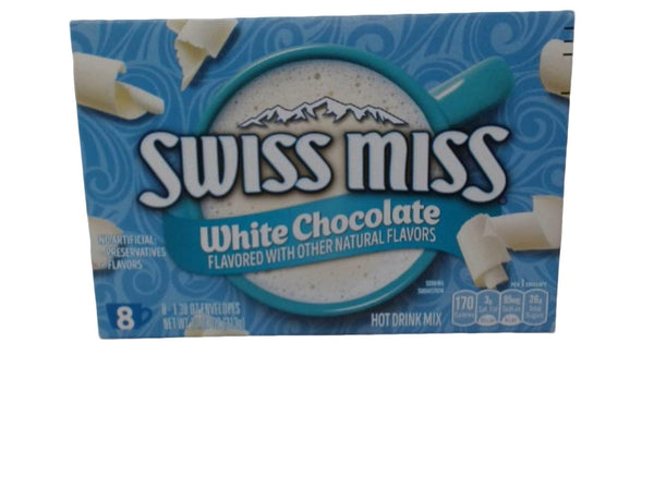 Swiss Miss White Chocolate Hot Drink Mix 8 x 1.38oz.
