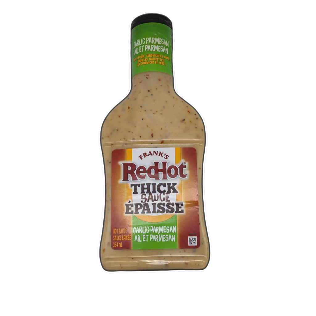 Franks RedHot Thick Sauce Garlic Parmesan 354ml