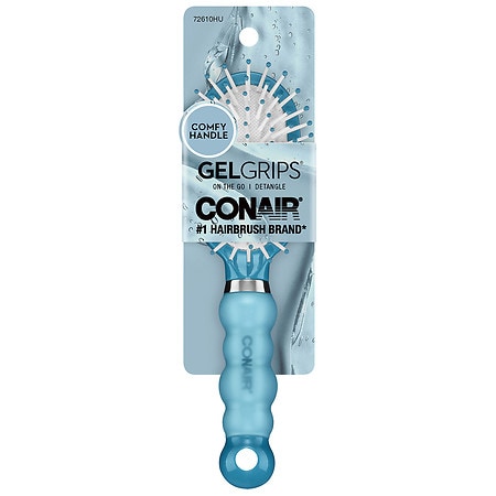 Conair Gelgrips Hairbrush — packaging