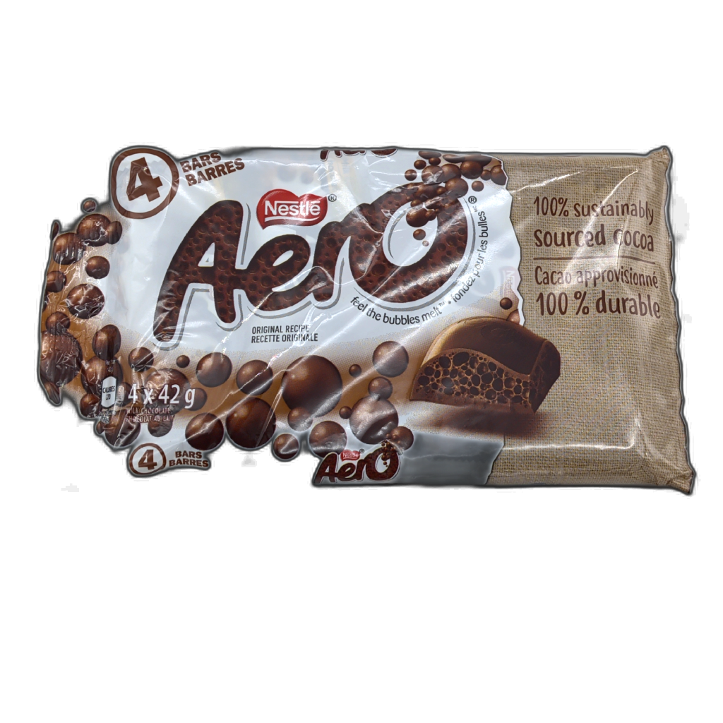 Aero milk chocolate bars 4-pack