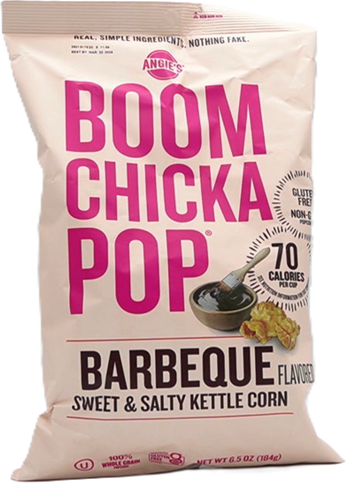 Boom Chicka Pop Kettle Corn BBQ Sweet Salty 184g
