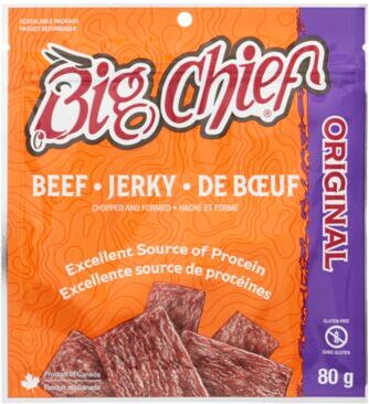 Big Chief Original Beef Jerky 80g
