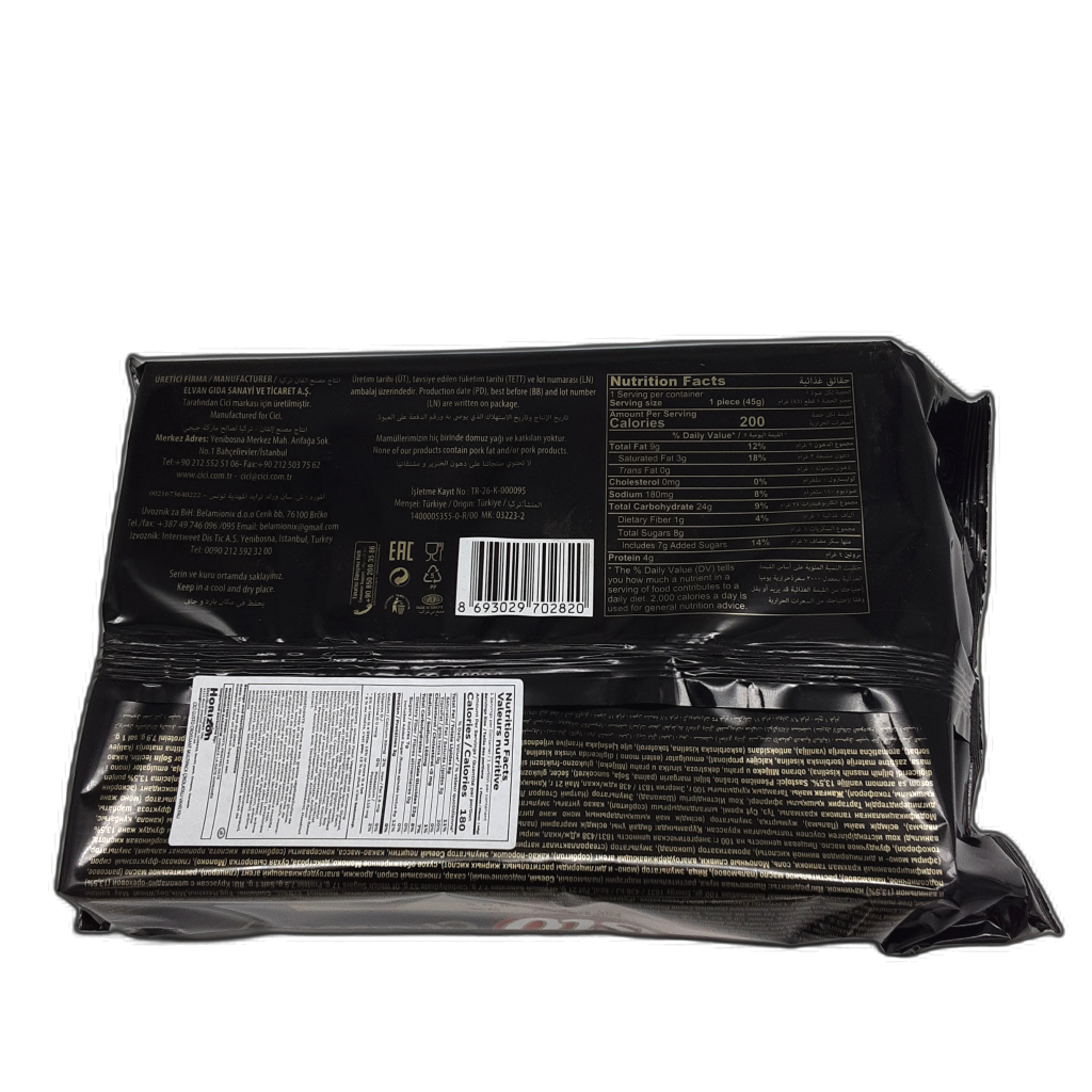 Gusto chocolate hazelnut vanilla croissants — packaging