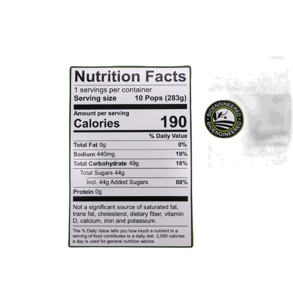 Warheads Extreme Sour Freezer Pops 10-Pack — packaging detail