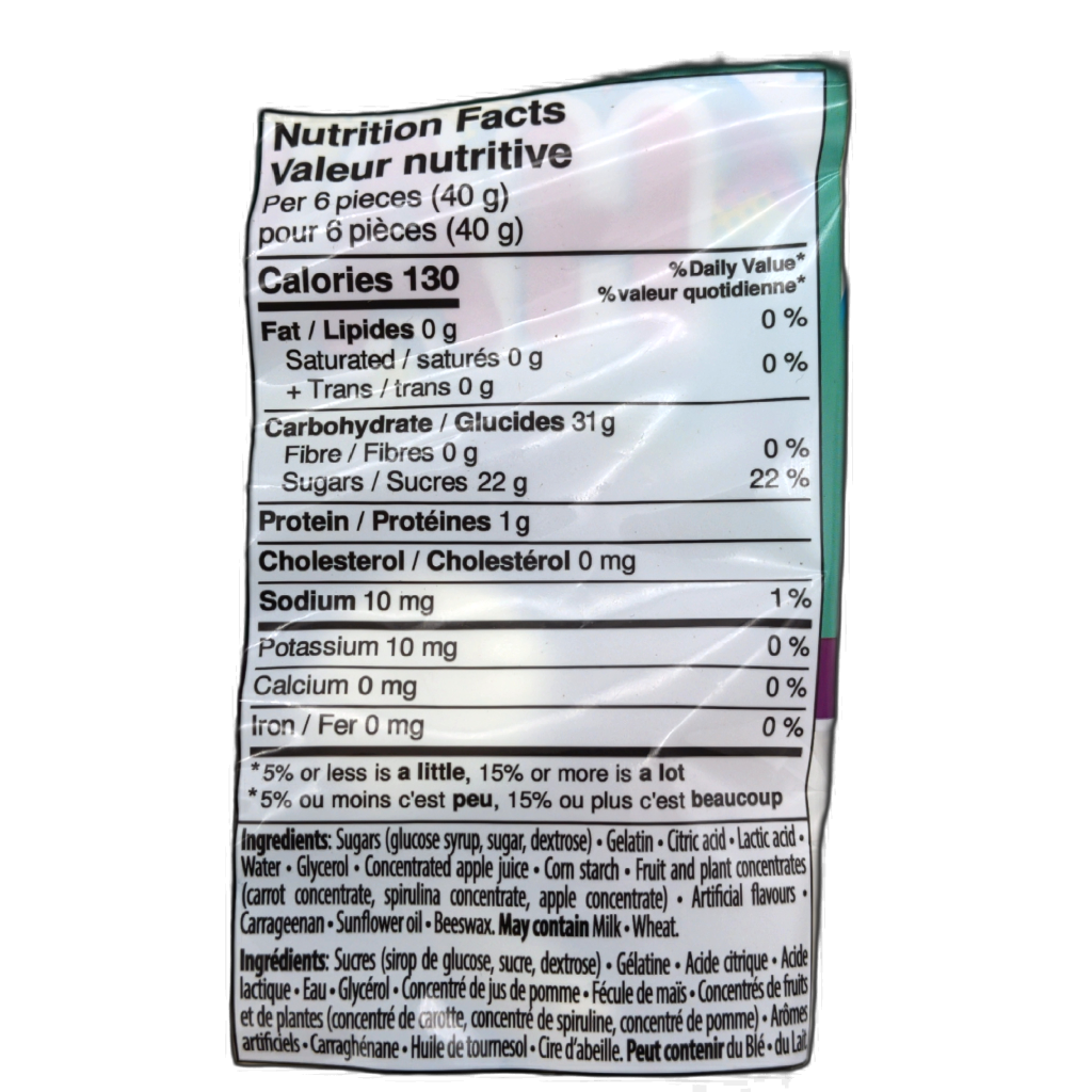 Haribo Volcano Z!ng gummy candies 175g bag