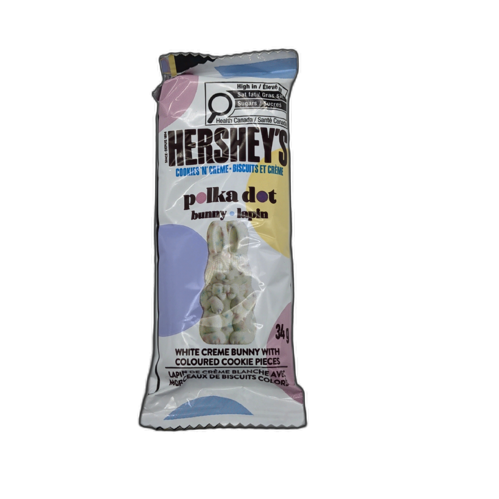 Hershey's Cookies 'n' Crème Polka Dot Bunny 34g Easter candy