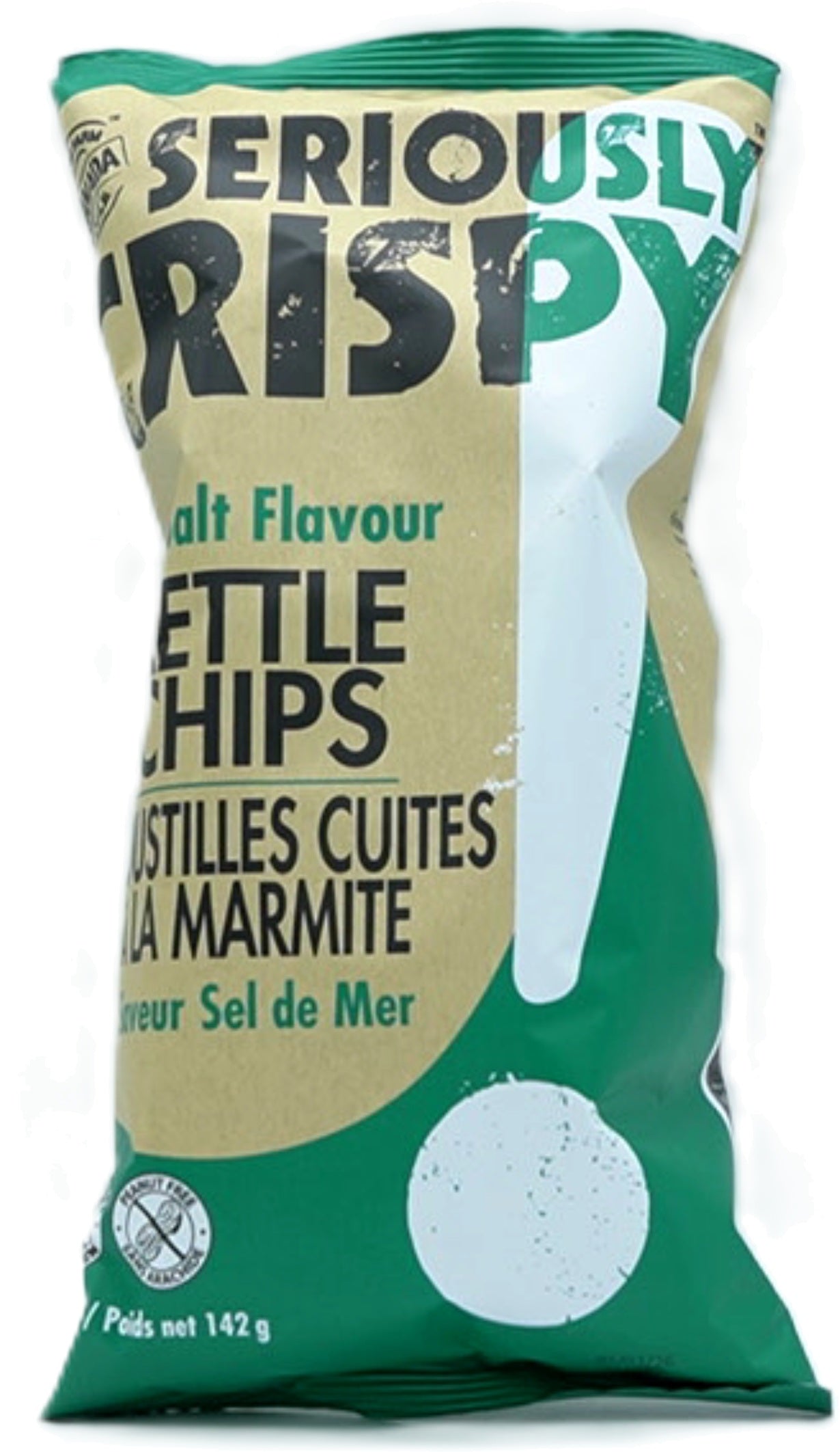 Kettle Chips Sea Salt 142g - Seriously Crispy