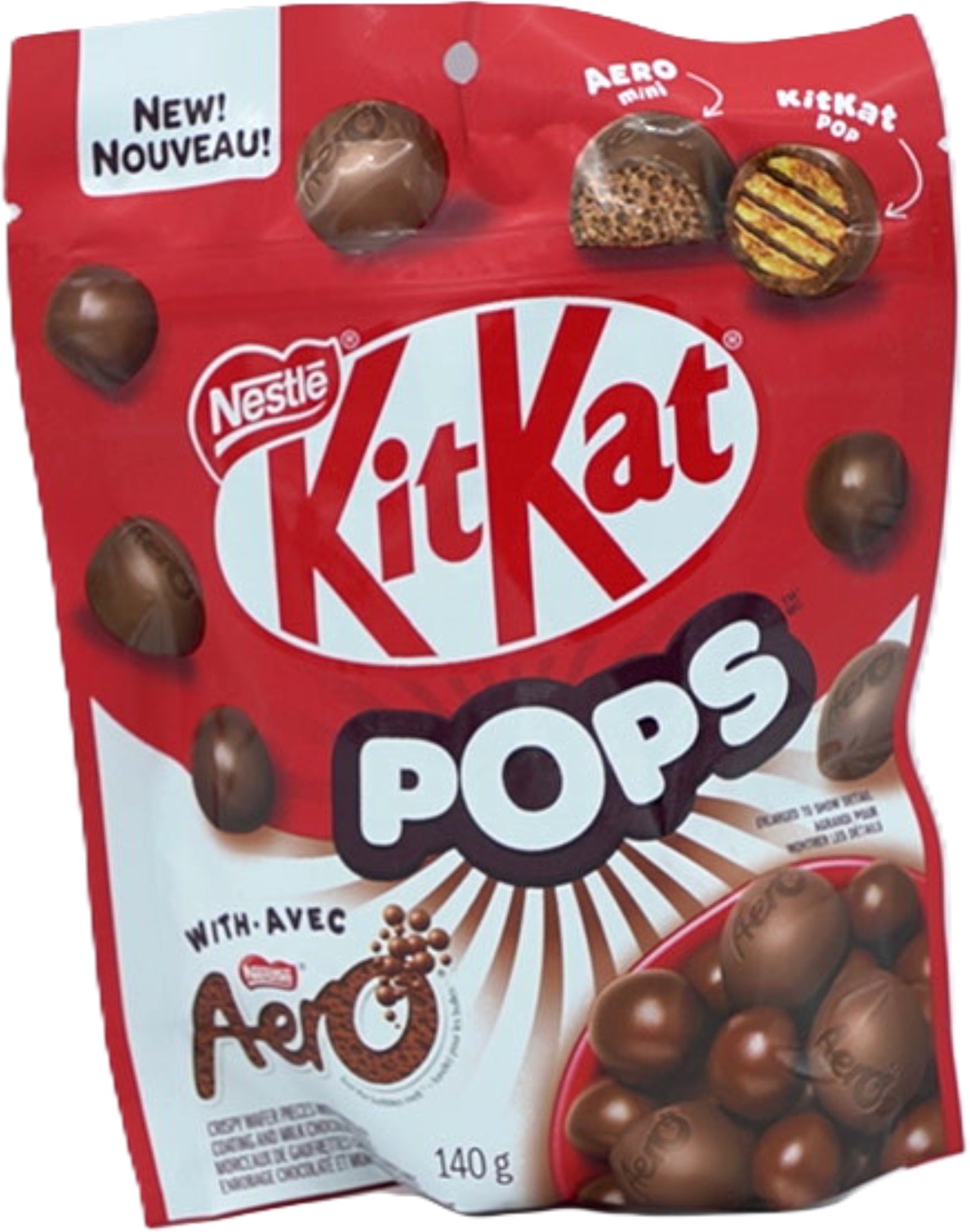 Kit Kat Pops with Aero Chocolate 140g Nestle