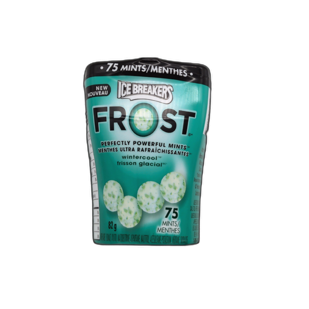 Ice Breakers Frost Wintercool Mints 75-count bottle