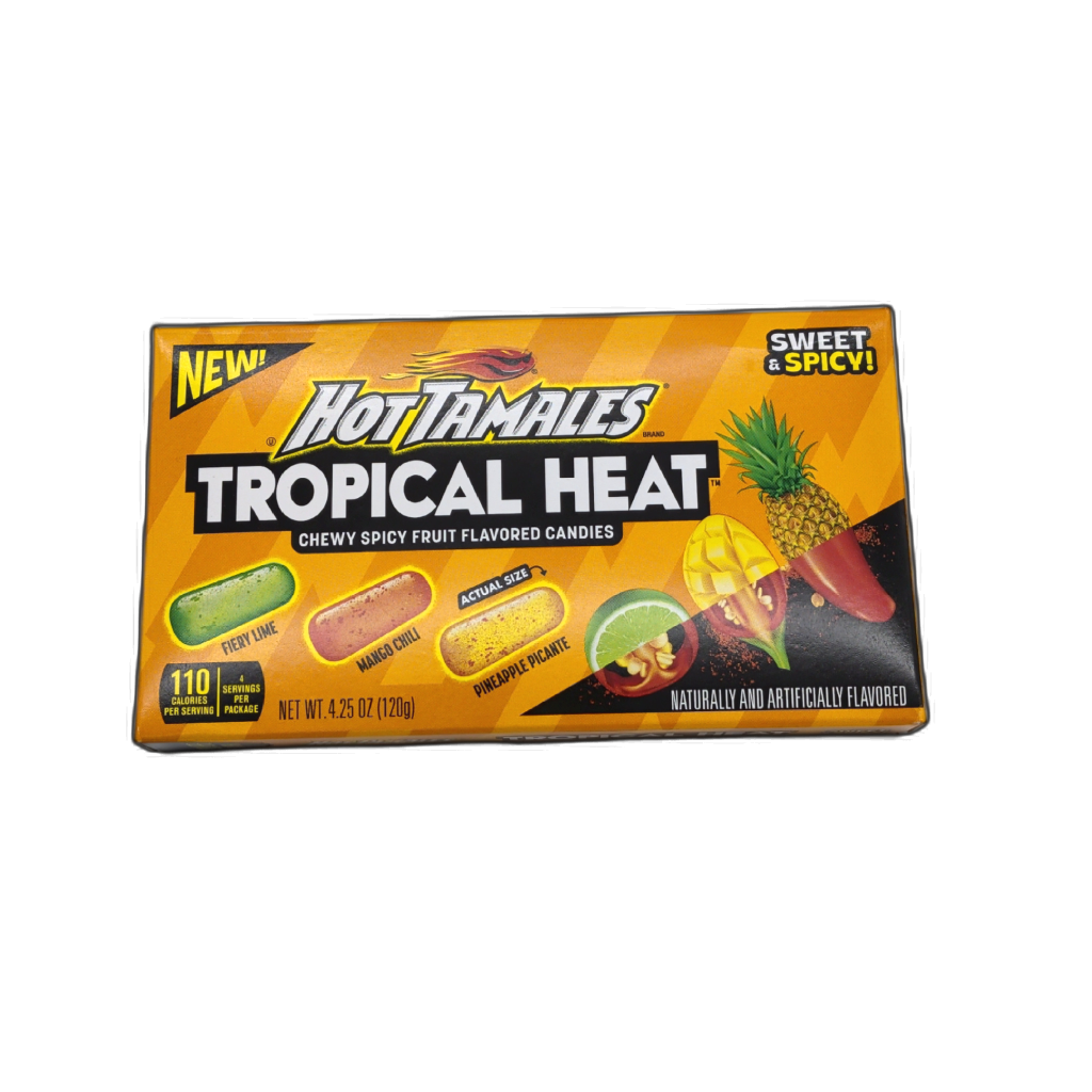 Mike and Ike Hot Tamales Tropical Heat 120g bag