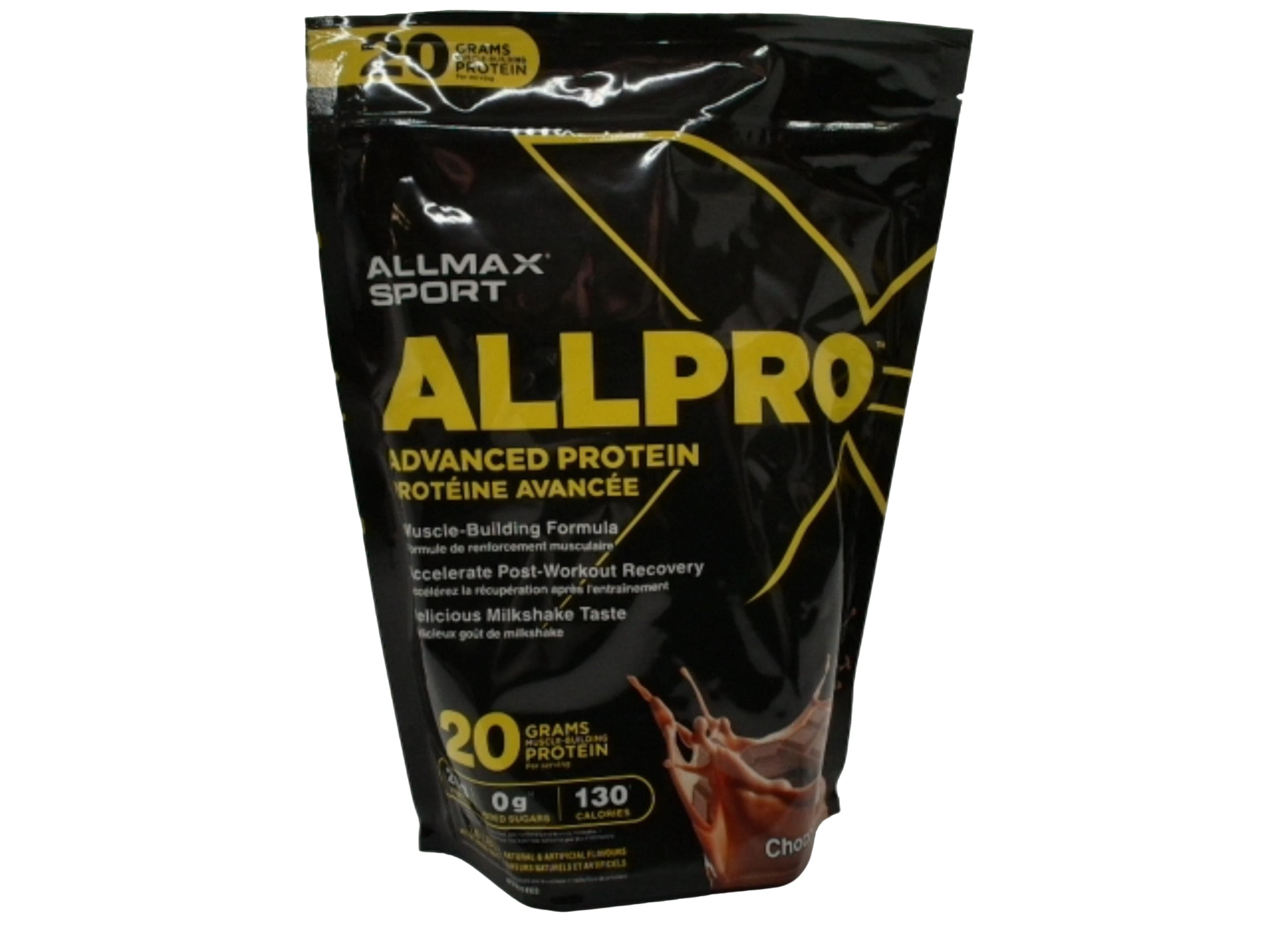 Protein Powder Chocolate 1.5lbs. Allpro Advanced Protein - Brantford Surplus