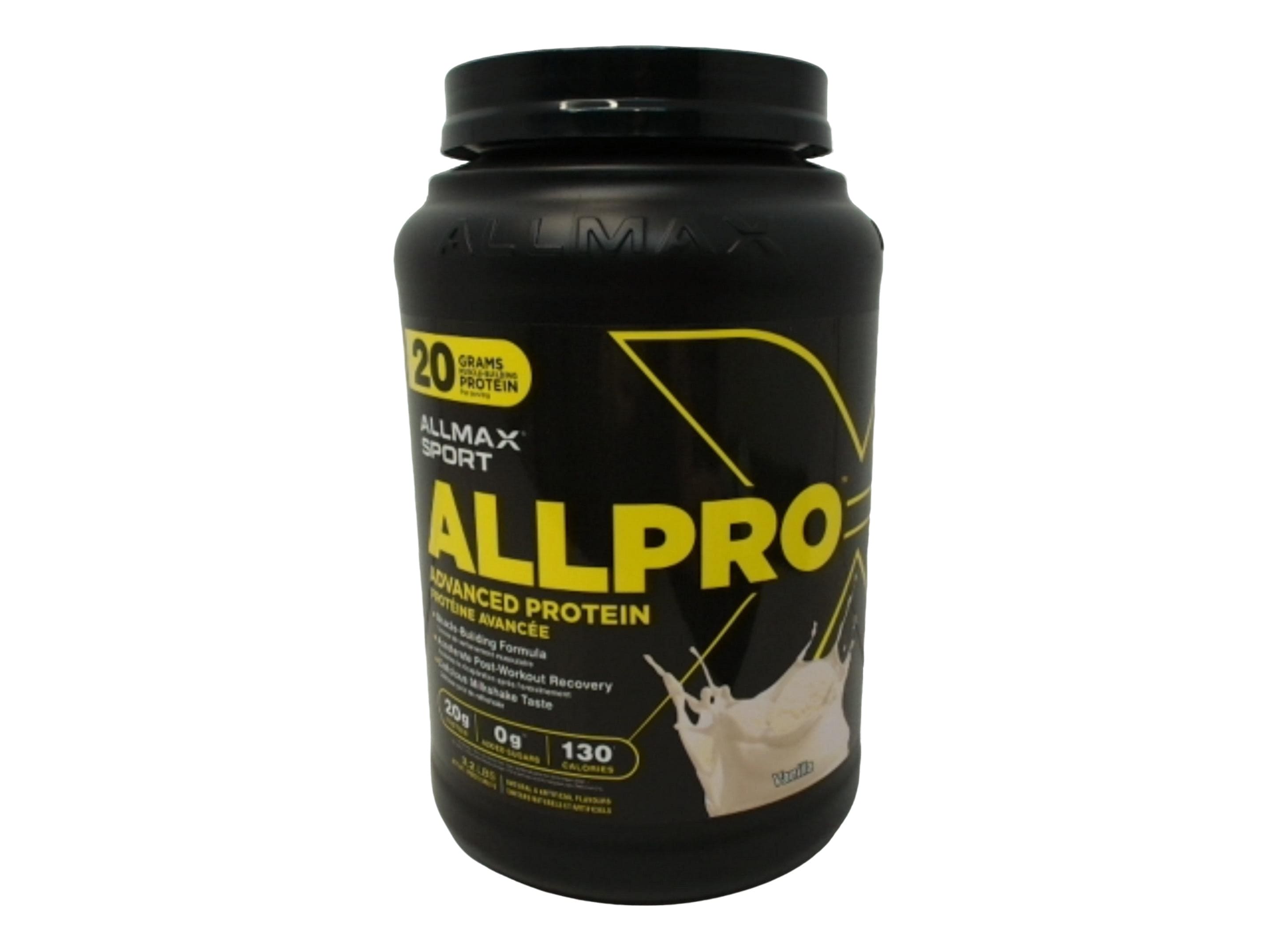 Protein Powder Vanilla 3.2lbs. Allpro Advanced Protein - Brantford Surplus