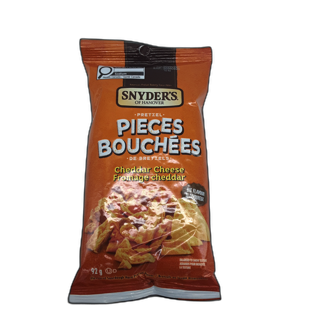 Snyder's Cheddar Cheese Pretzel Pieces 92g
