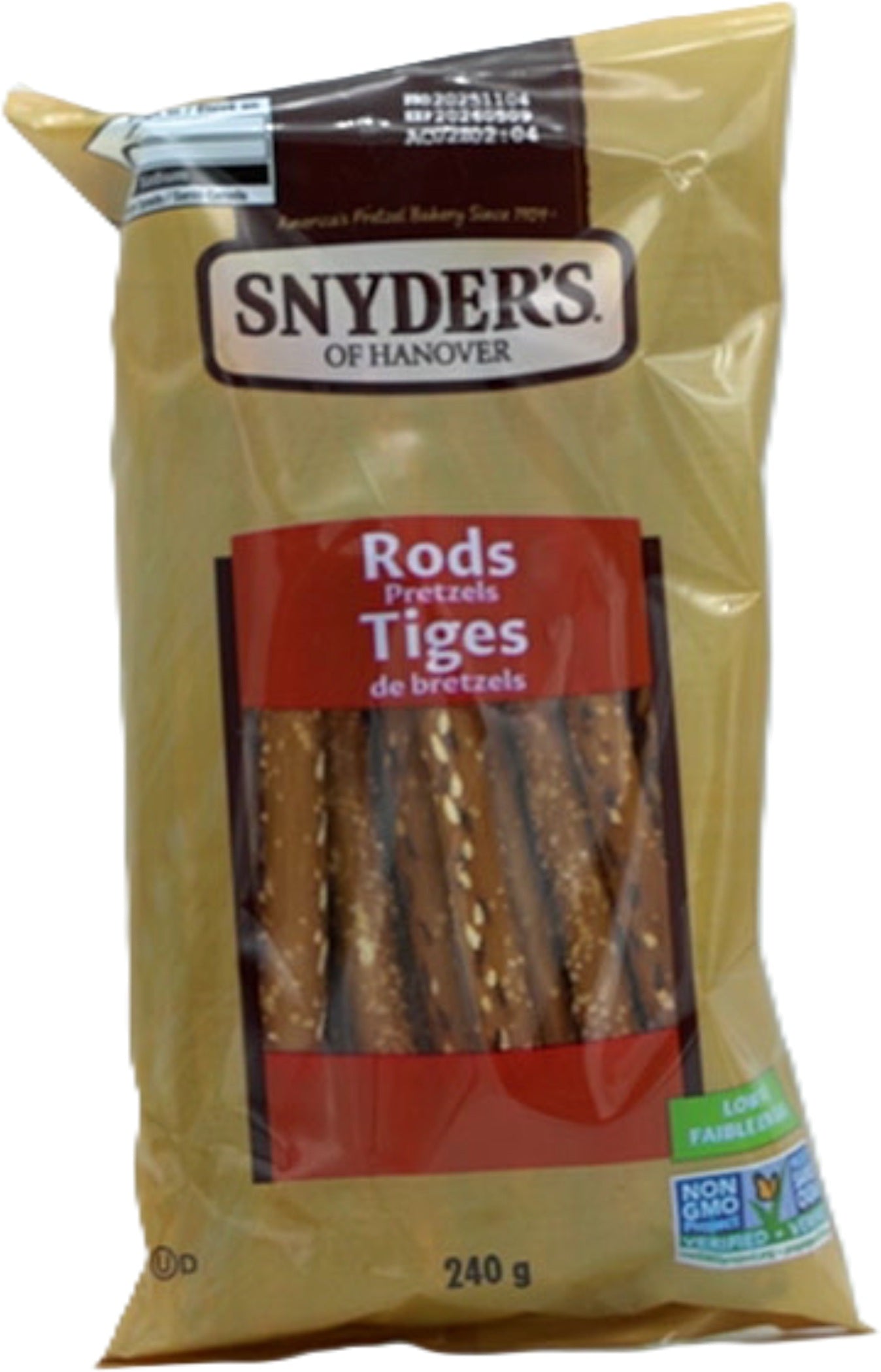 Snyder's of Hanover Pretzel Rods 240g