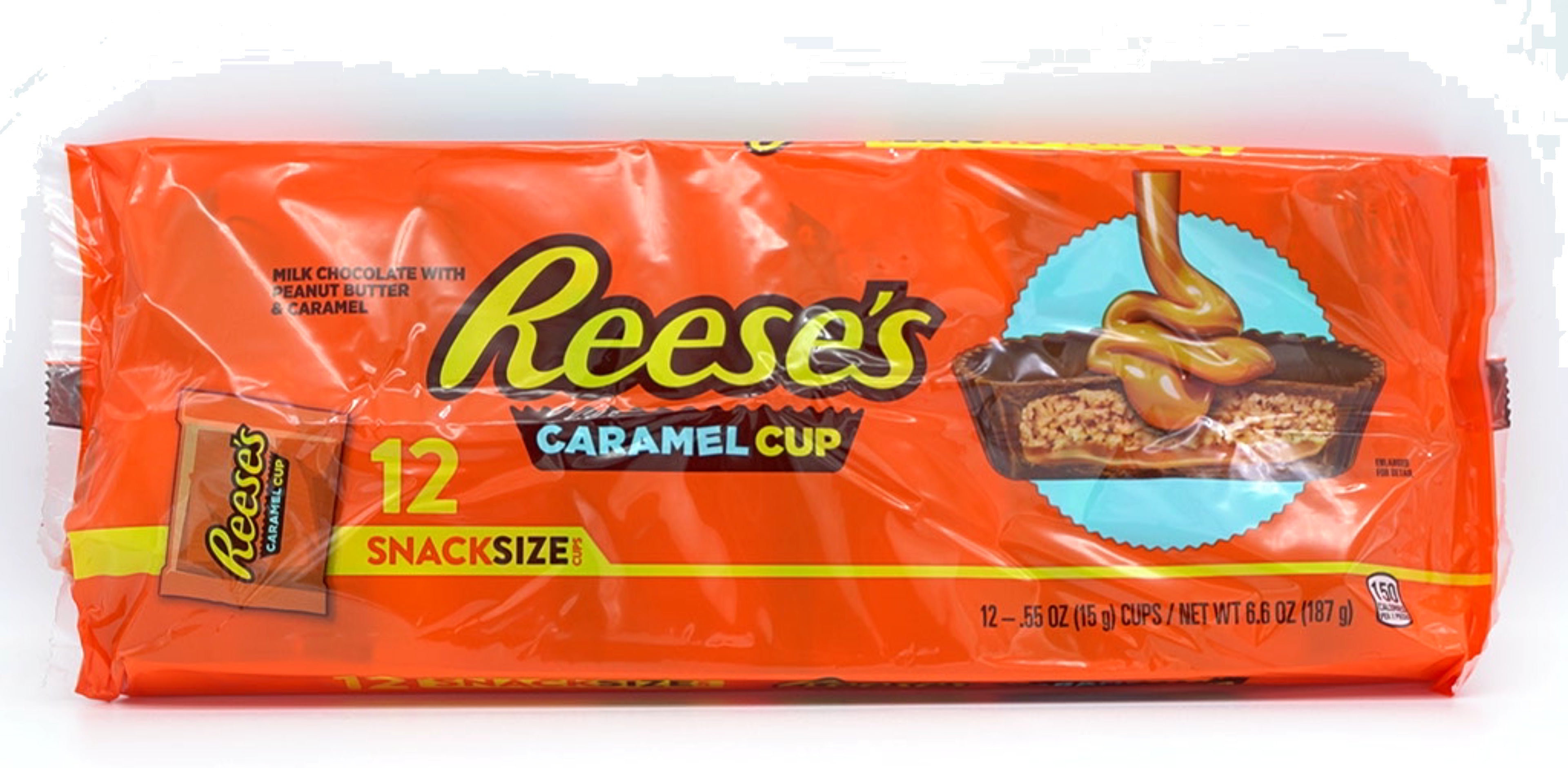 Reese's Caramel Cup Snack Size 12pk 187g