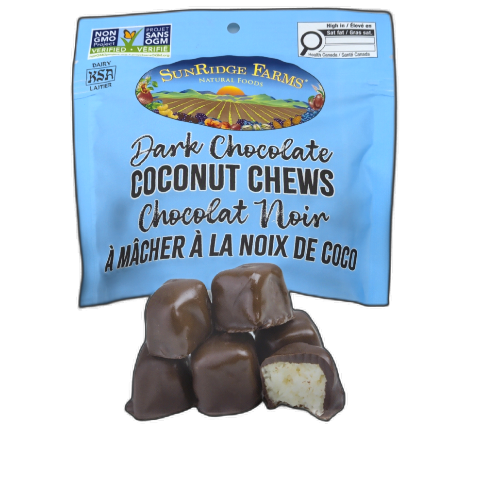 Sunridge Farms Dark Chocolate Coconut Chews 156g