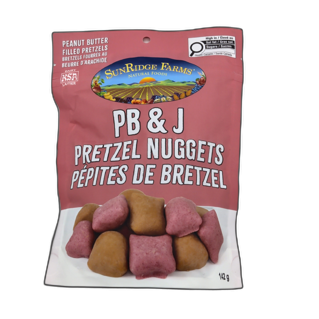 Sunridge Farms PB&J Pretzel Nuggets 142g
