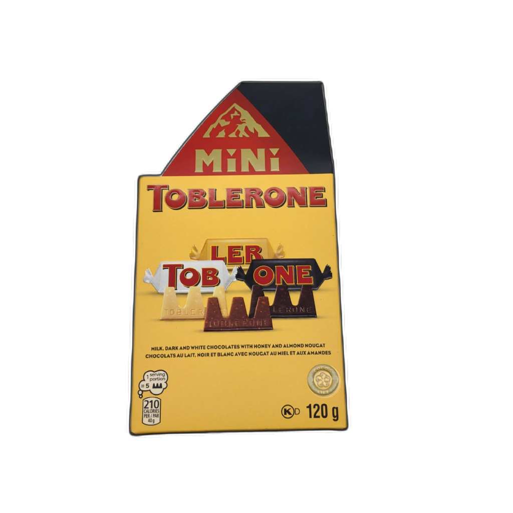 Toblerone Mini Assorted Chocolates 120g bag