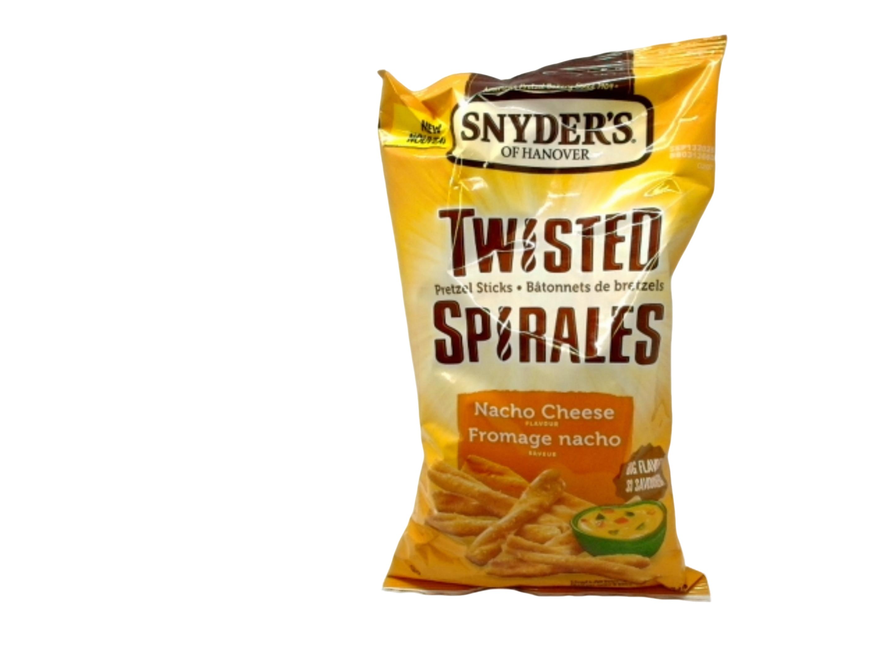 Snyder's Nacho Cheese Pretzel Sticks 340g Snack