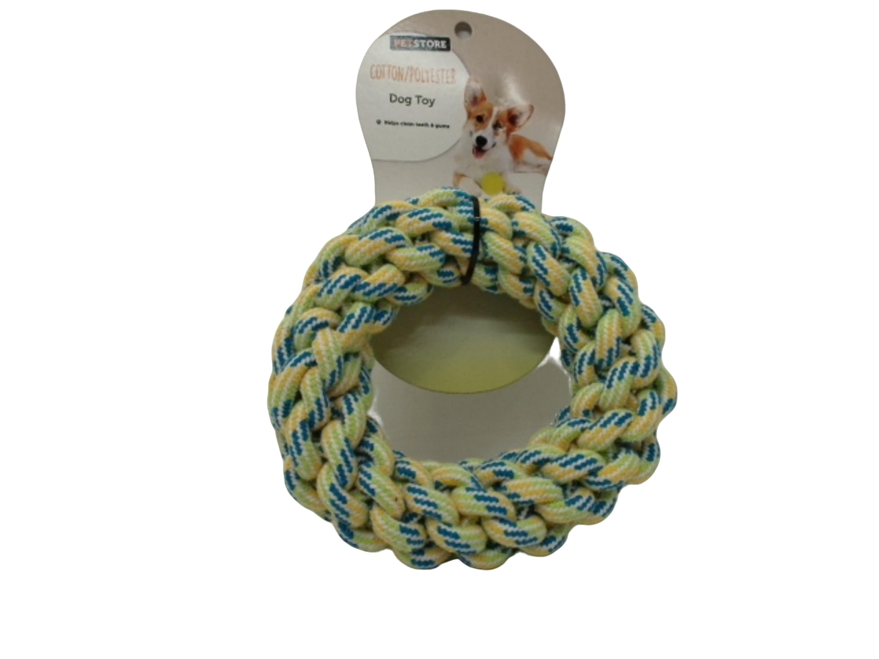 Dog Toy Braided Rope Ring Petstore - Brantford Surplus