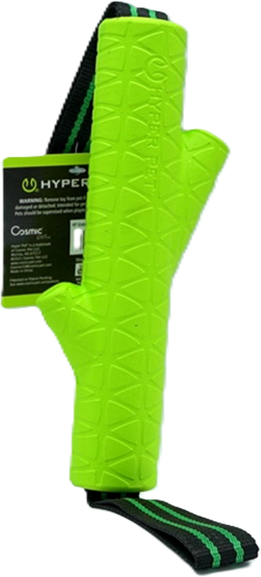 Hyper Pet Grab Tabs Dog Toy in Green