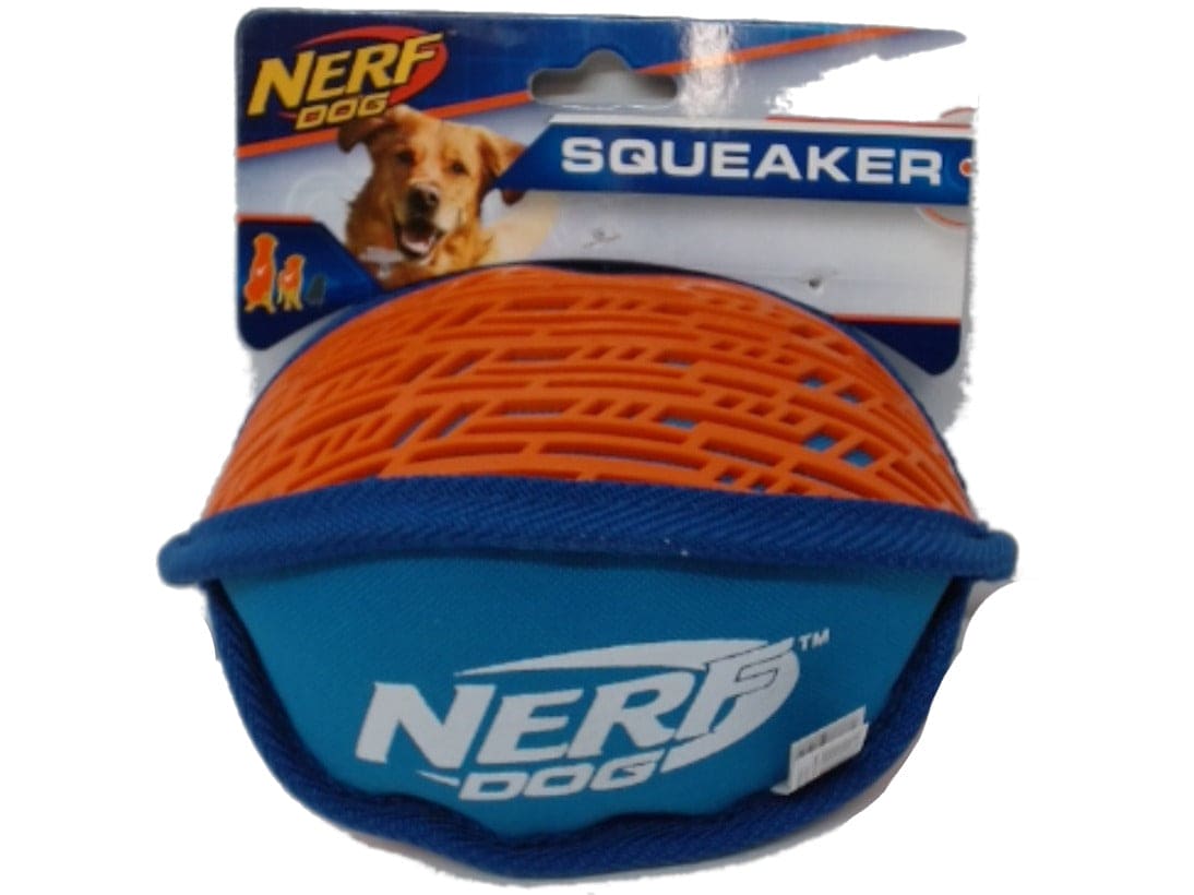 Dog Toy Force Grip Squeaker Footbal Nerf Dog - Brantford Surplus