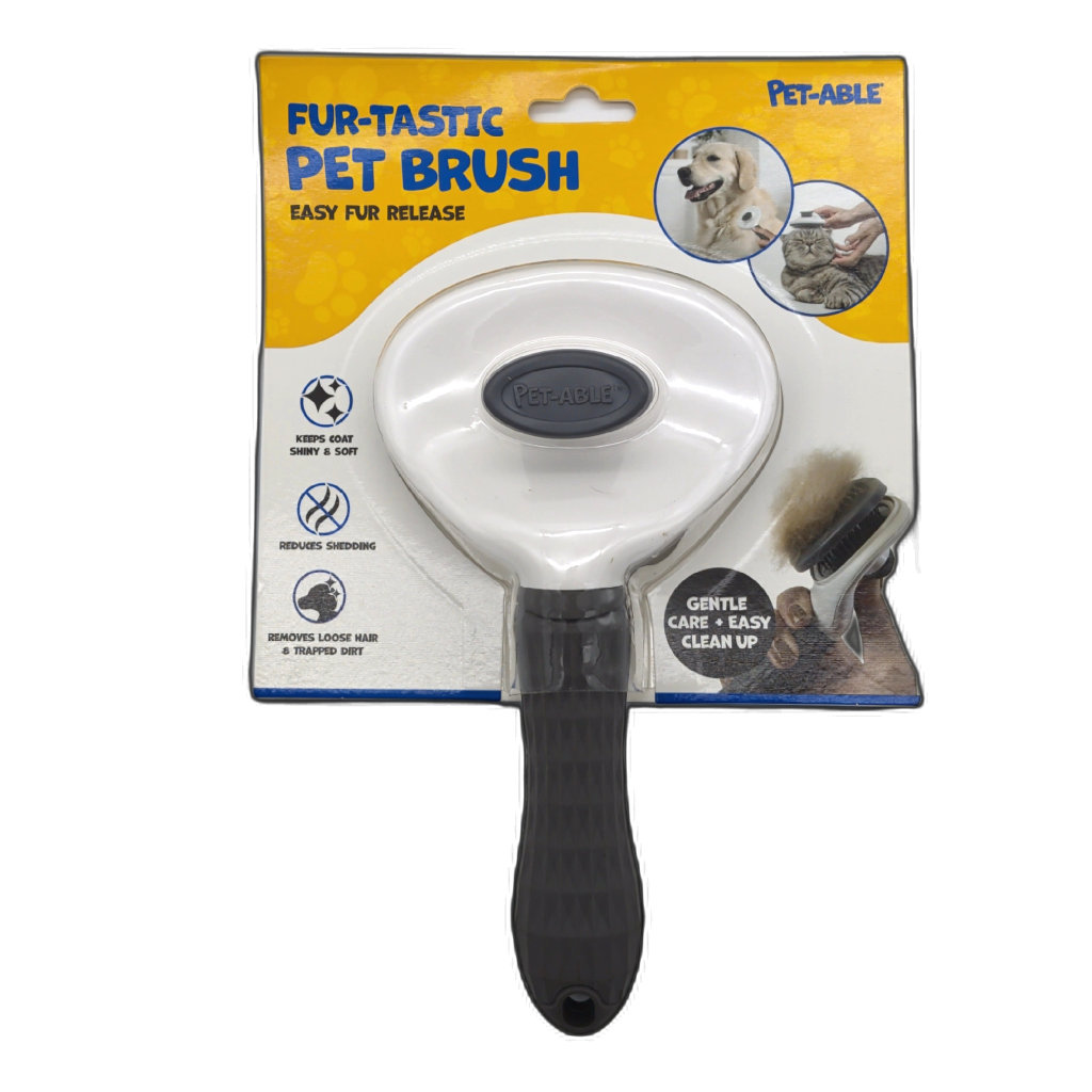 Fur-tastic Pet Brush Easy Fur Release