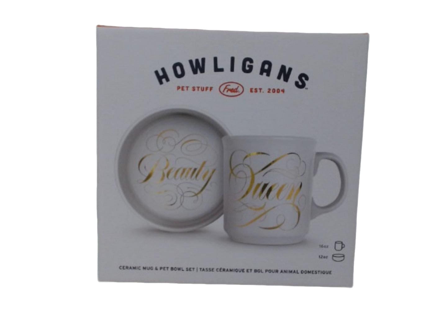 Ceramic Mug & Pet Bowl Set Howligans - Brantford Surplus