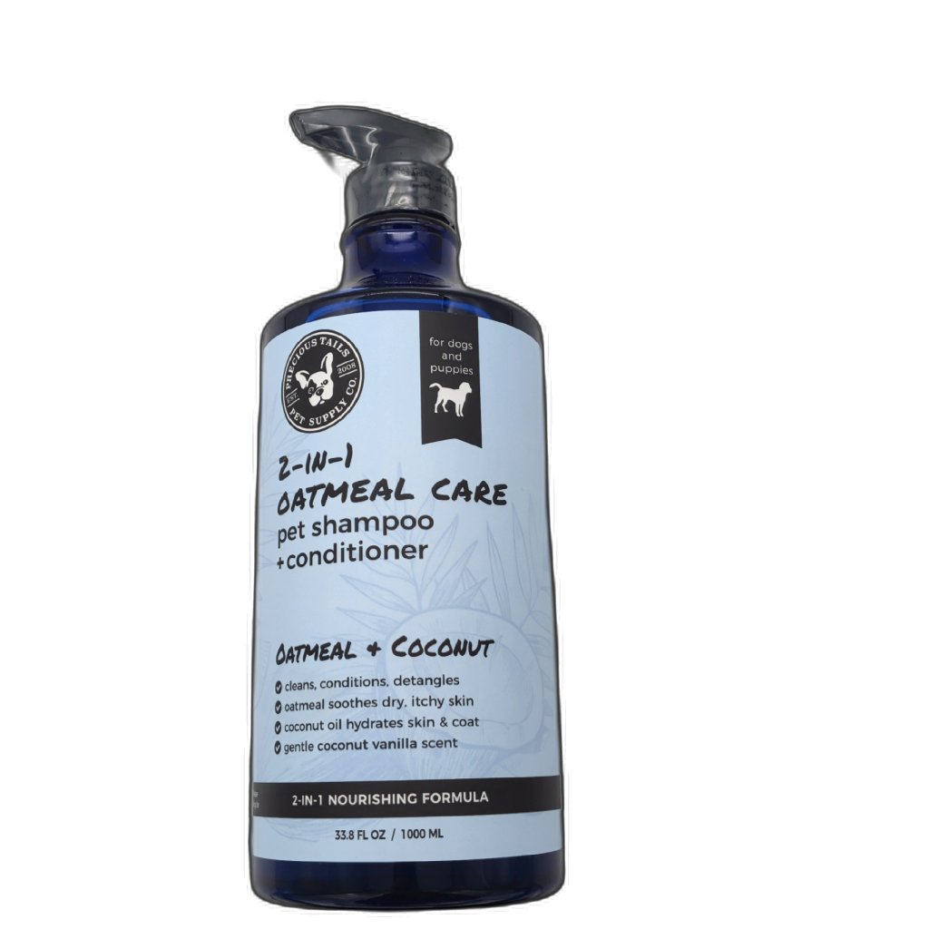 2-in-1 Pet Shampoo & Conditioner Oatmeal + Coconut 1000mL