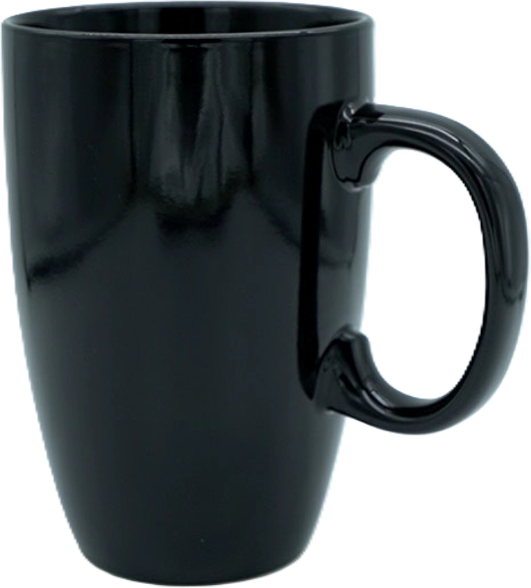 Ceramic Mug 22oz Black Oversized Coffee Cup