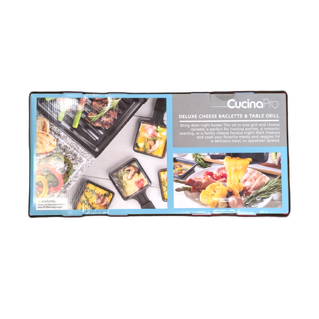 Cucina Pro Cheese Raclette and Table Grill — detail