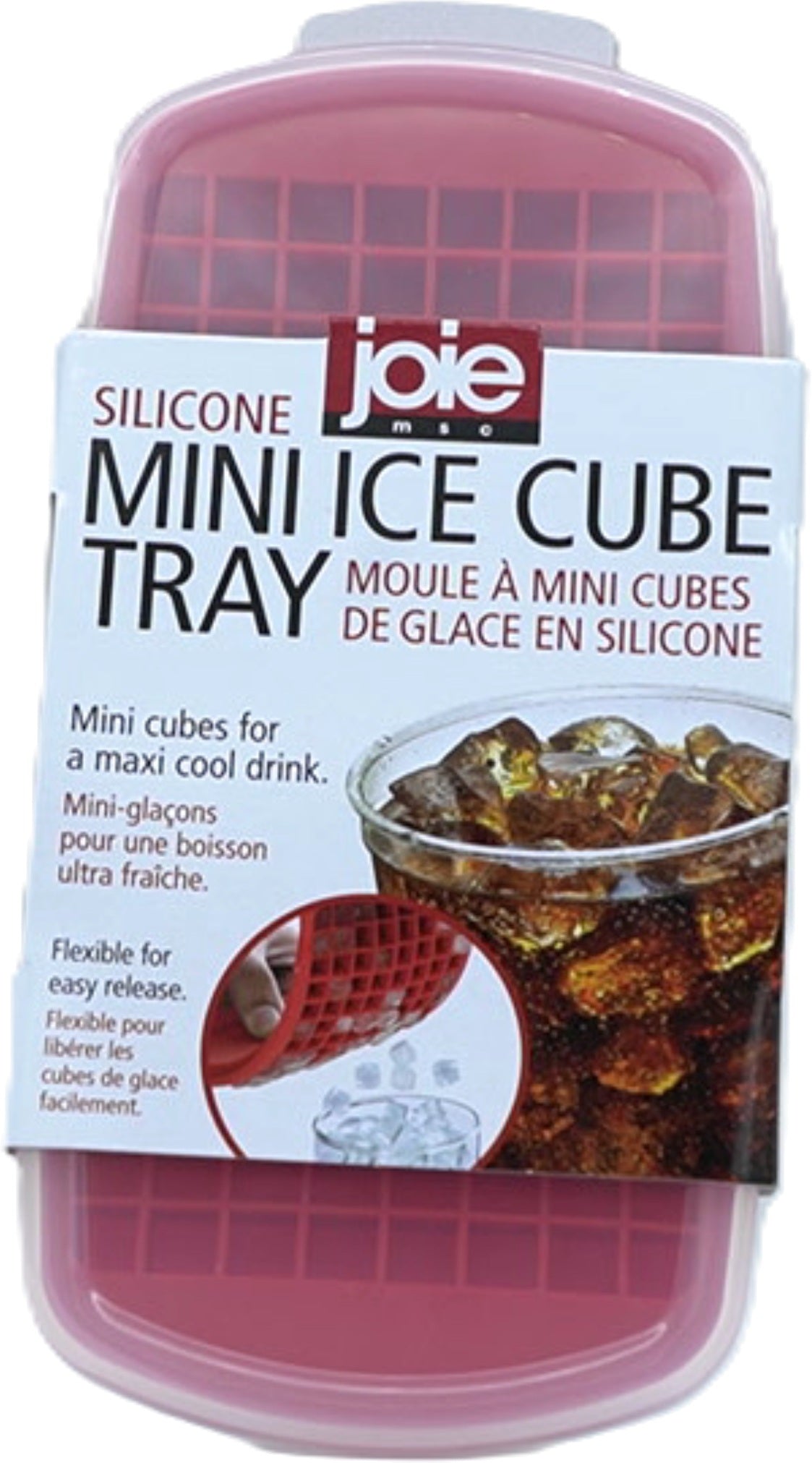 Silicone Mini Ice Cube Tray 10.5in x 4.25in