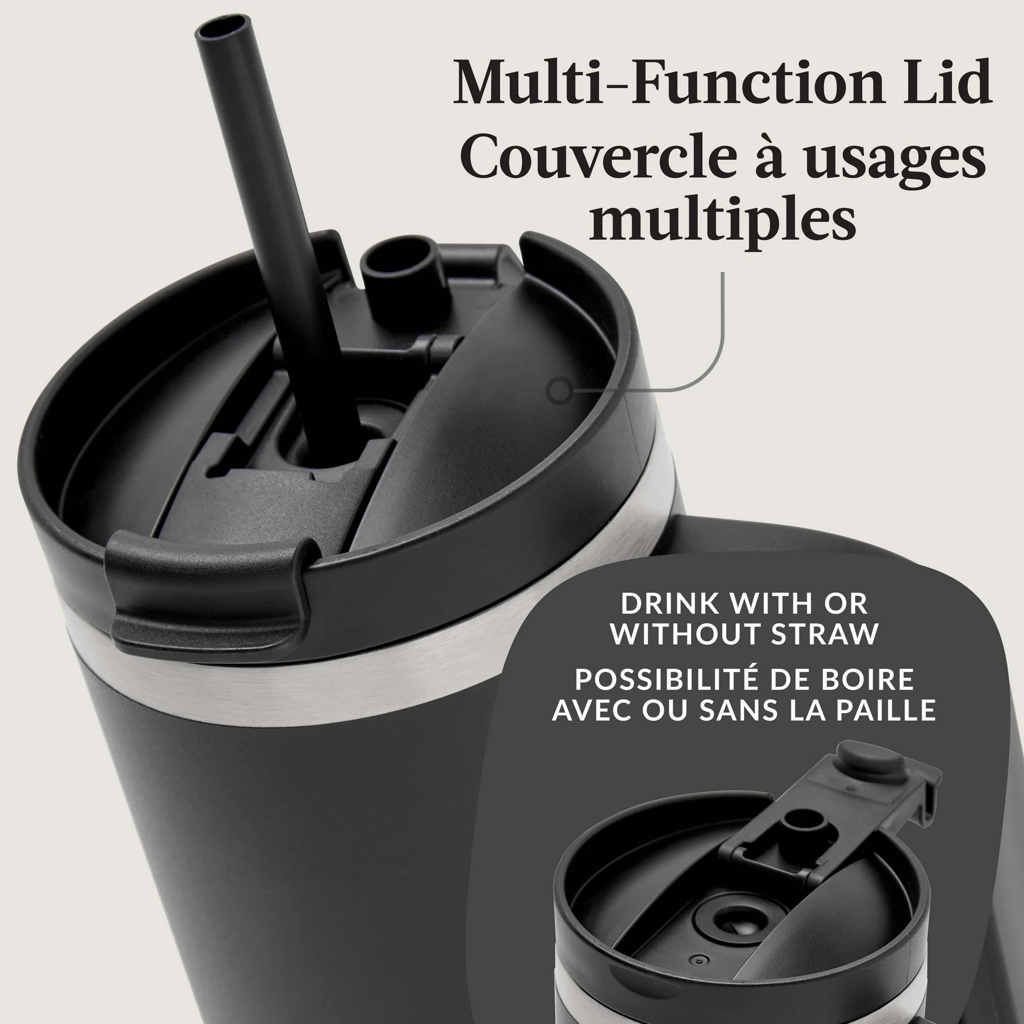 Contigo Streeterville 32oz Tumbler Black Insulated Drinkware