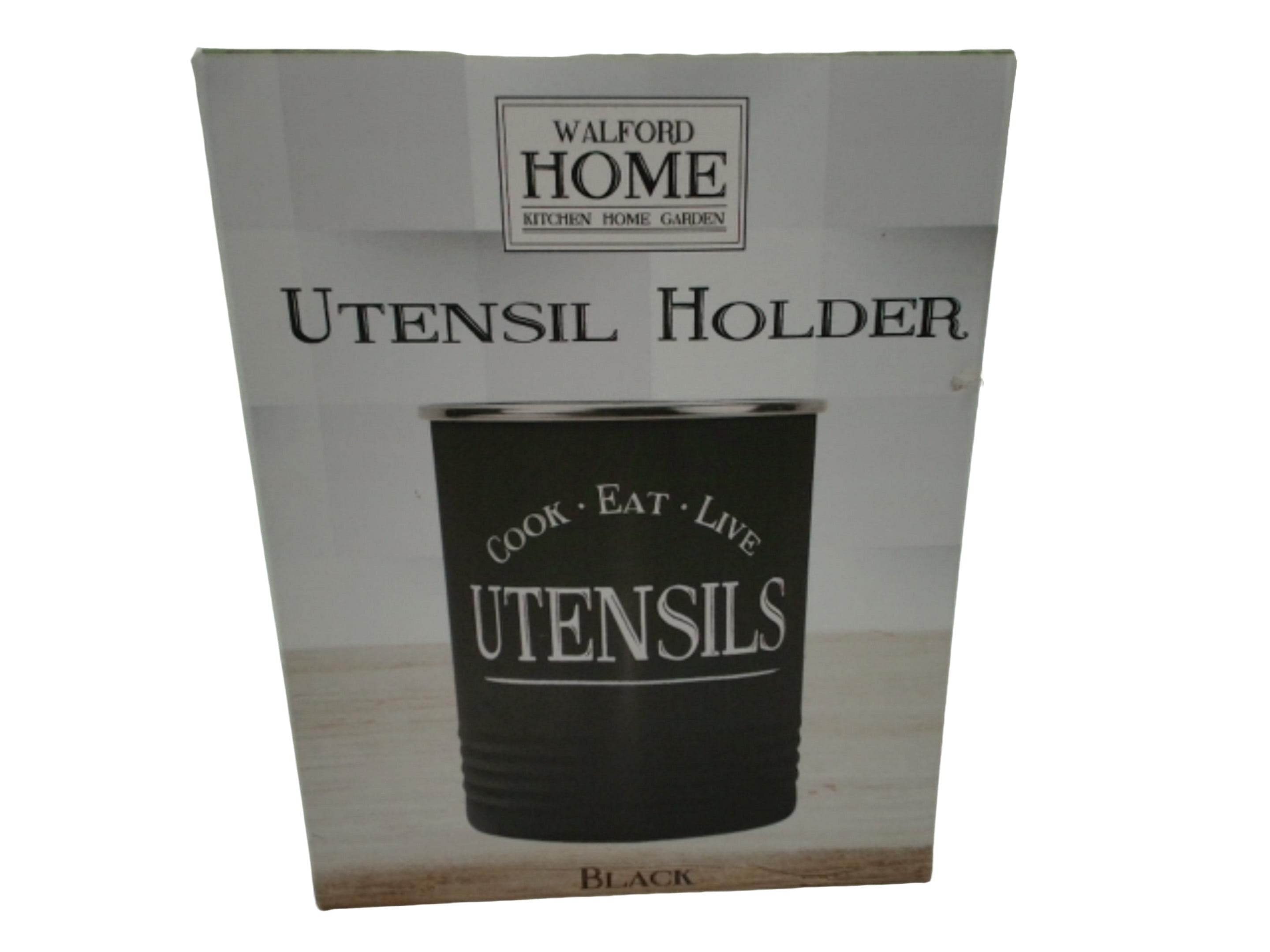 Utensil Holder Black Walford Home - Brantford Surplus