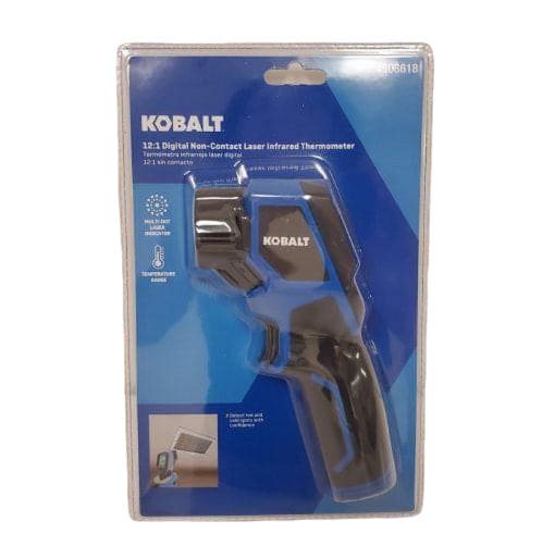 Kobalt 12:1 Digital Non-Contact Laser Infrared Thermometer - Brantford Surplus