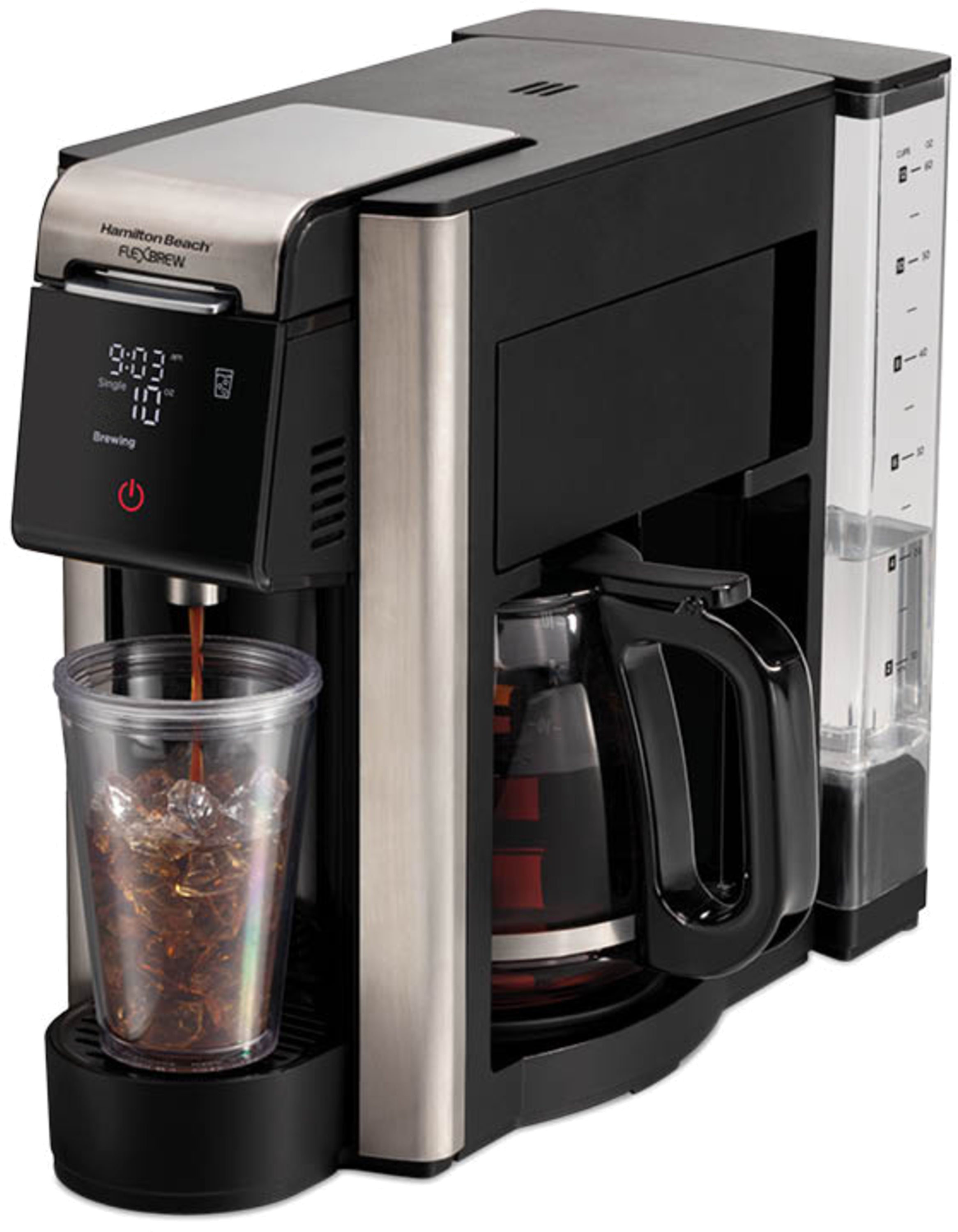 Hamilton Beach FlexBrew 5-in-1 12-Cup Coffee Maker Refurbished