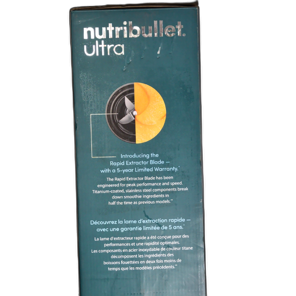 Nutribullet Ultra Blender 1200w 900ml Cup Capacity — detail
