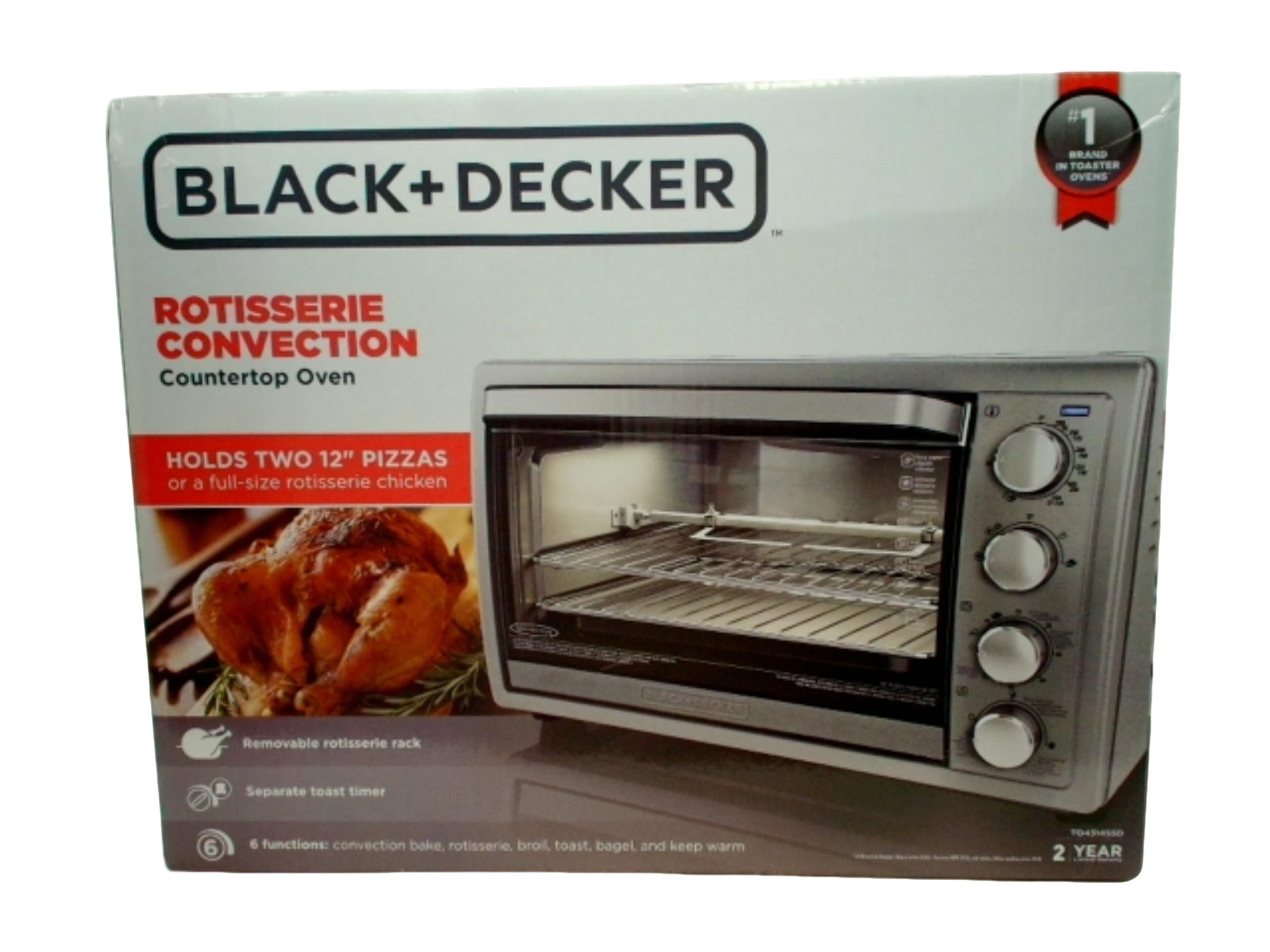 Black + Decker Rotisserie Convection Oven - Countertop Model