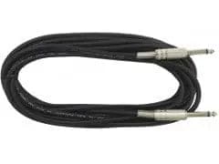 Mono 1/4" male to mono 1/4" male cable - 12 feet NORTH AMERICA ELECTRONICS