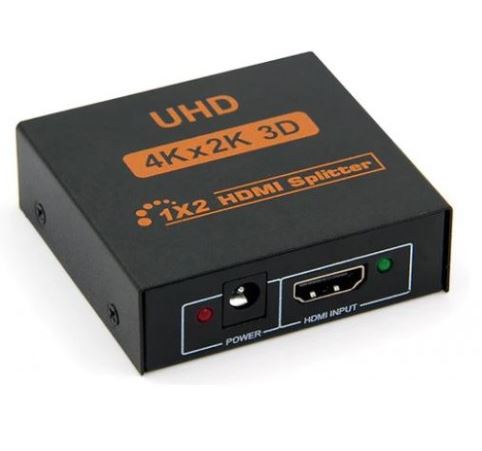 4K HDMI Splitter 2 Port – Dual Display Adapter - Brantford Surplus