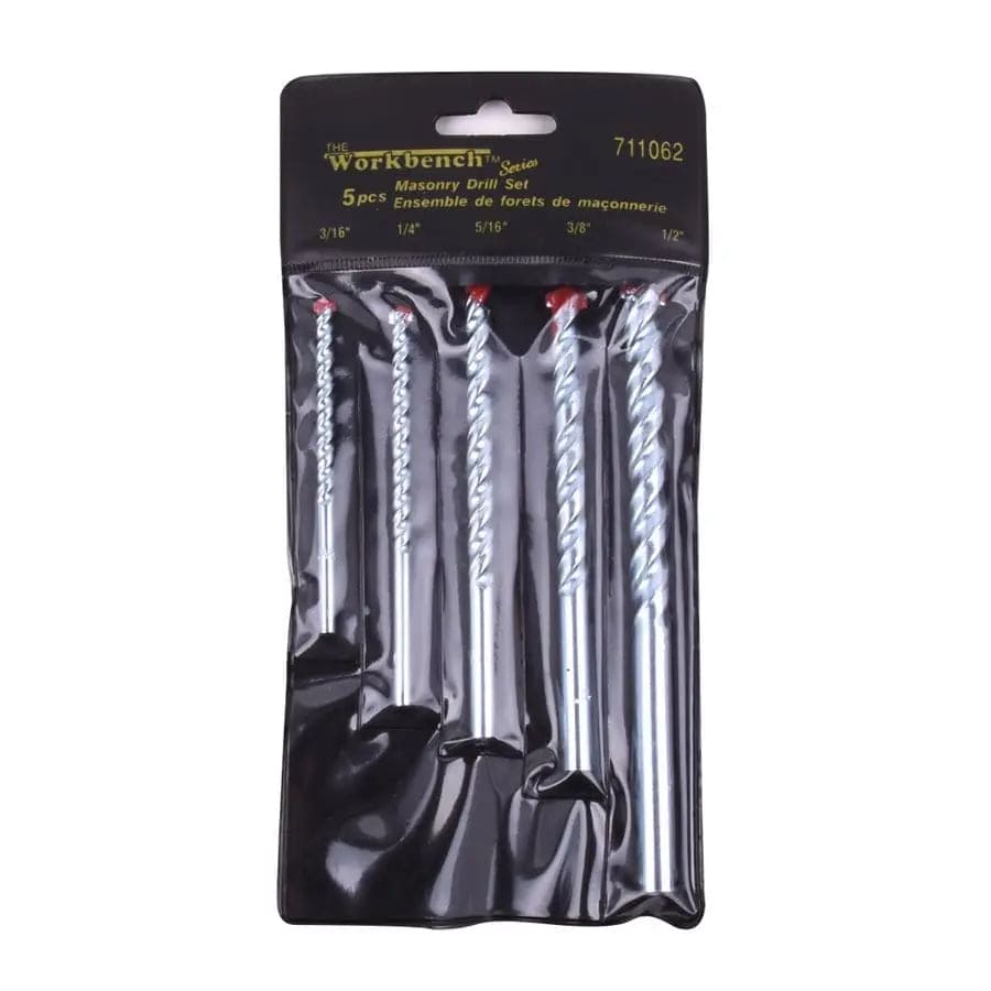 5 Pc Masonry Drill Bit Set TOOIND