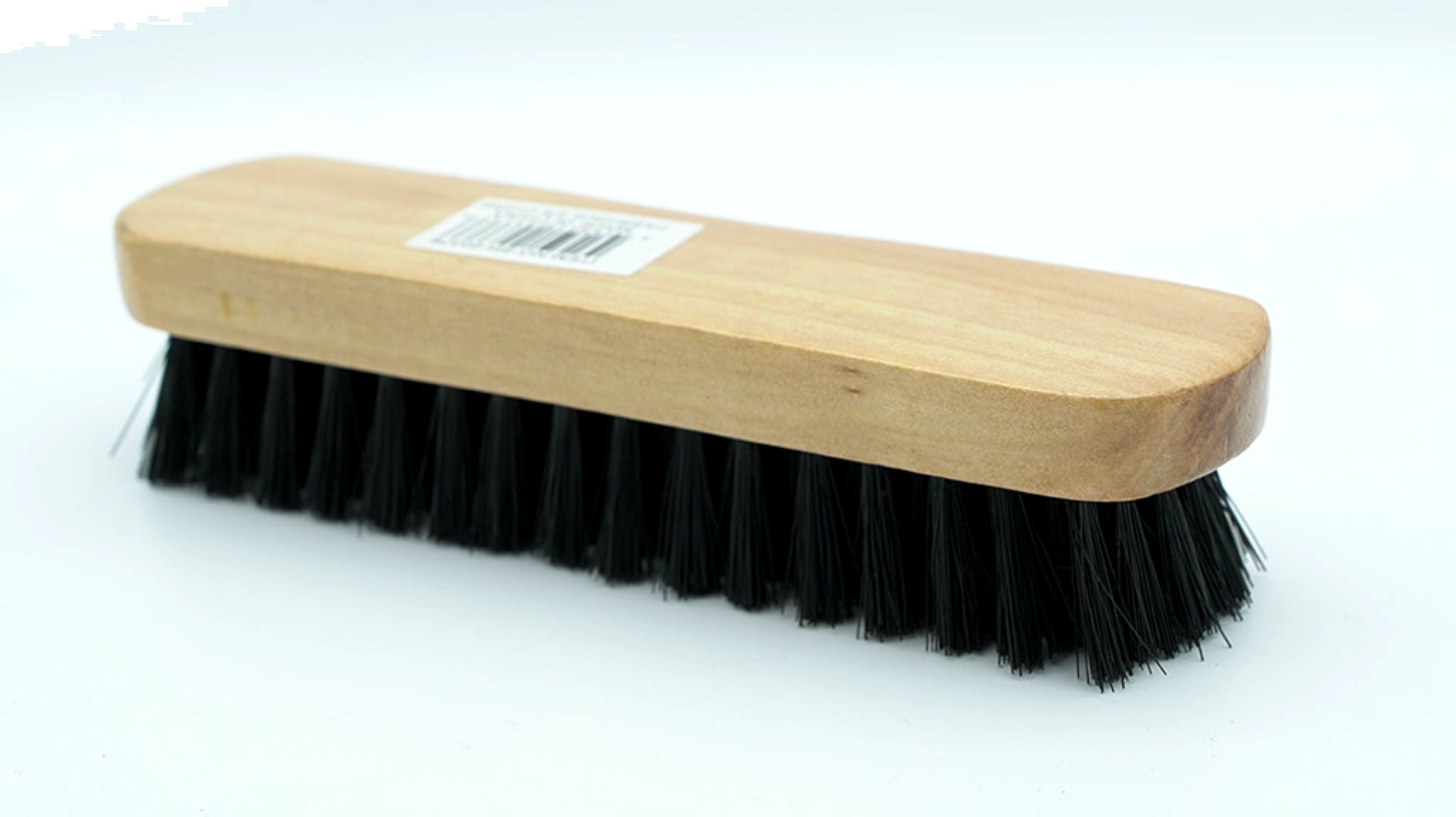 Nylon Shoe Brush with Wooden Handle