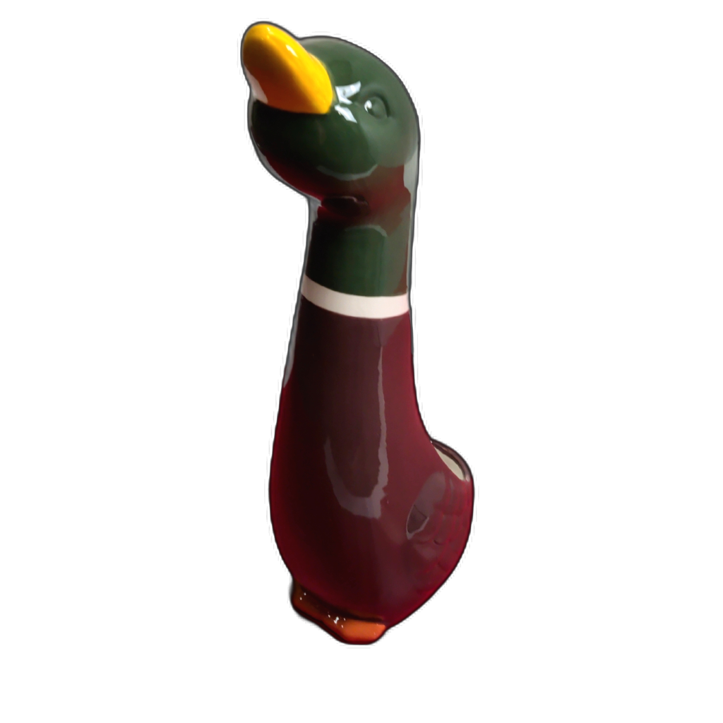 Ceramic Duck Bowl Brush Holder