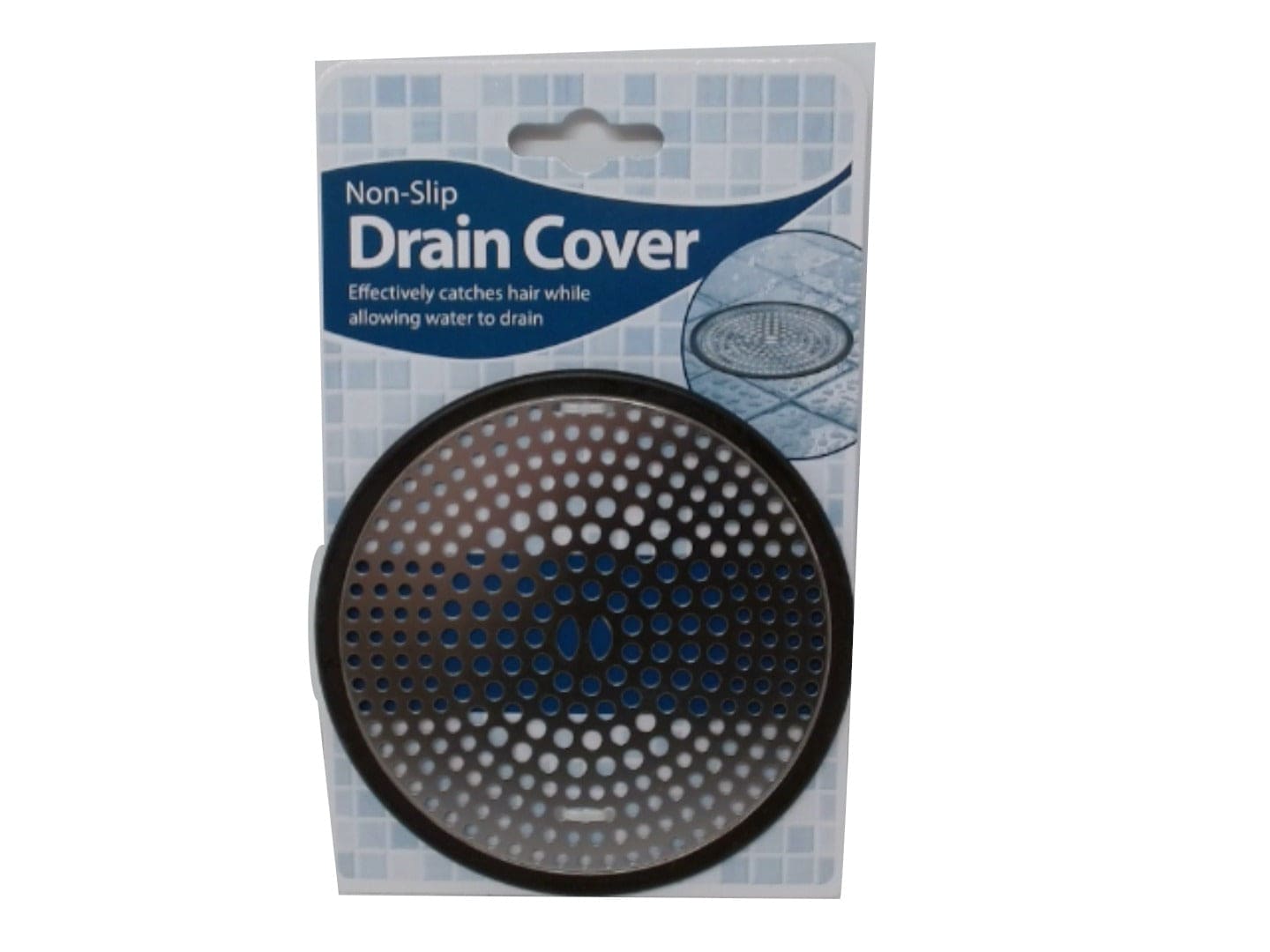 Drain Cover Non Slip 4.5" Round Silicone Rim - Brantford Surplus