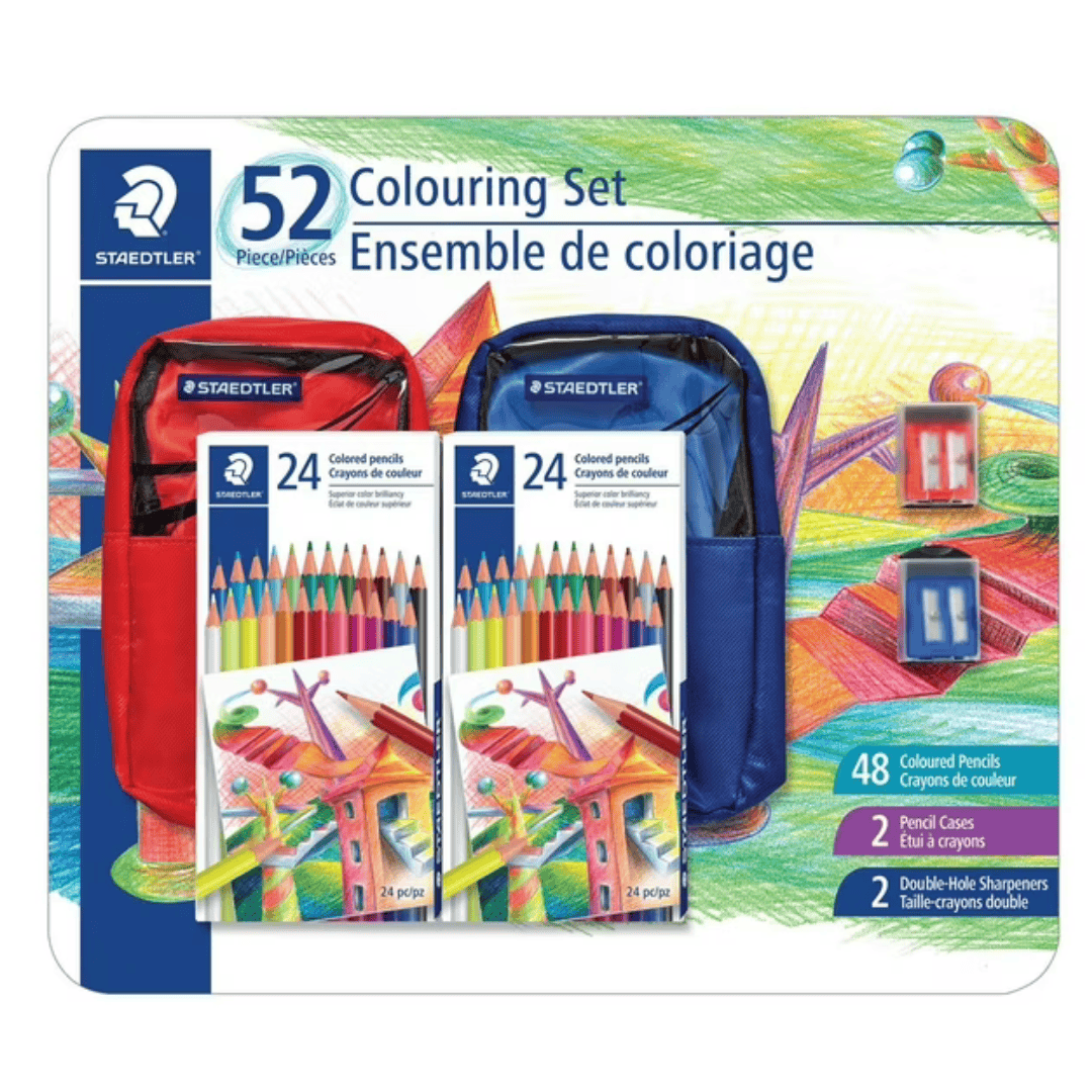 Colouring Set 52pcs. Staedtler (ENDCAP) - Brantford Surplus