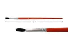 53966 ROUND GOAT HAIR HAIR ARTIST BRUSH NO.6 NO O N251 - Brantford Surplus