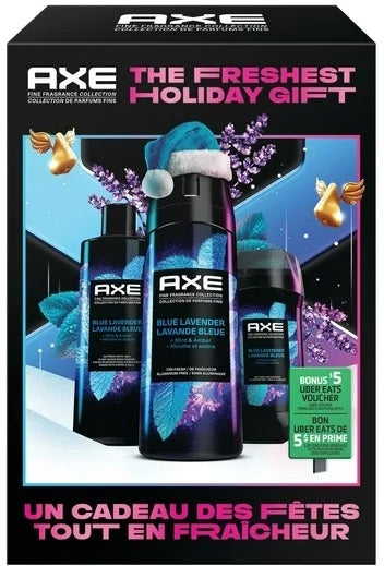 Axe Blue Lavender Body Wash Deodorant Gift Set