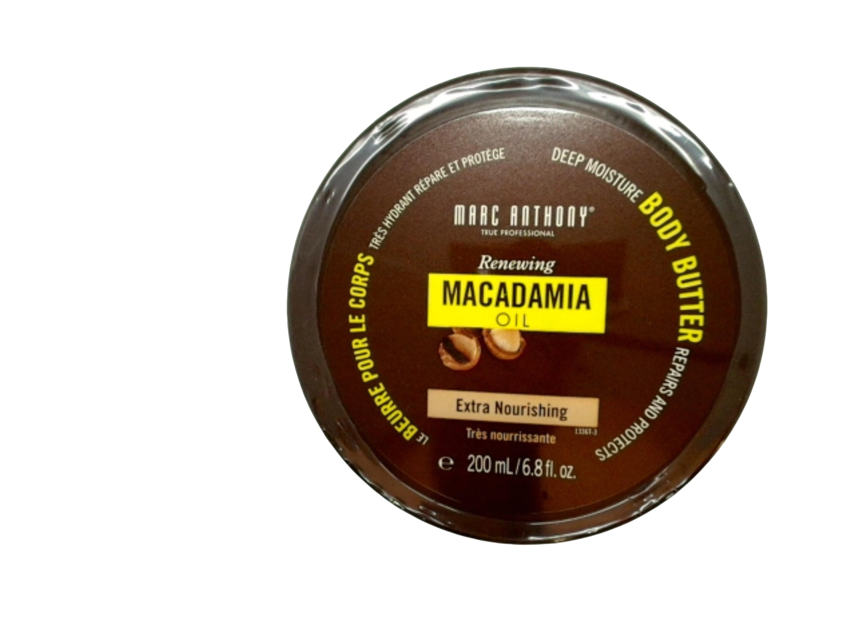 Deep Moisture Body Butter Renewing Macadamia Oil 200mL Marc Anthony