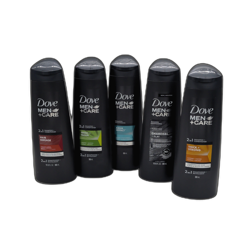Dove Men+Care Shampoo 355mL assorted variant - sold individually