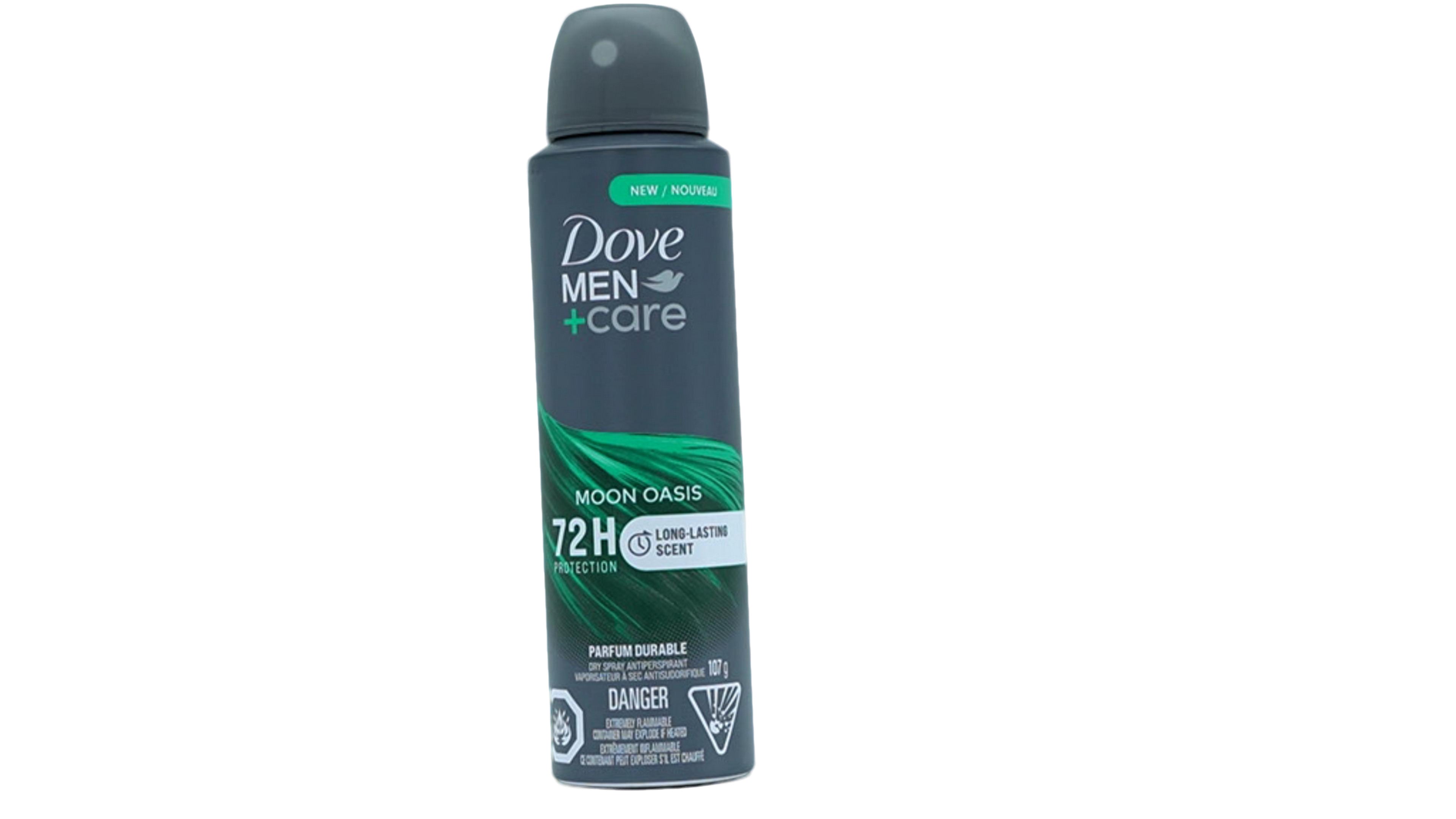 Dove Moon Oasis Dry Spray Deodorant 107g Long-Lasting